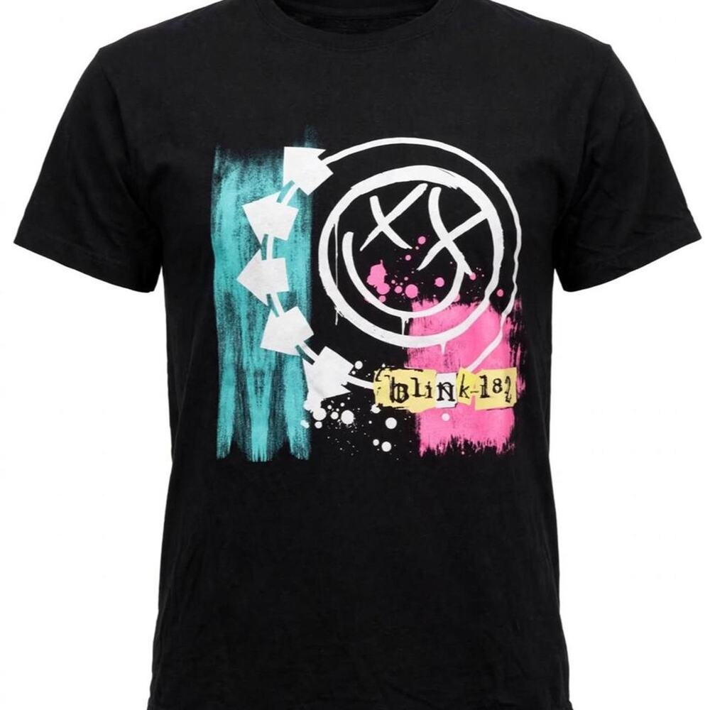 Blink 182 black cotton t shirt Size Large